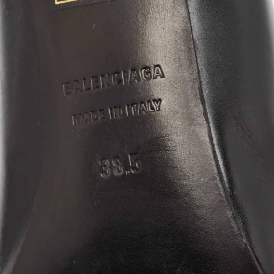 Balenciaga Vintage Pre-owned Leather heels Black Dames