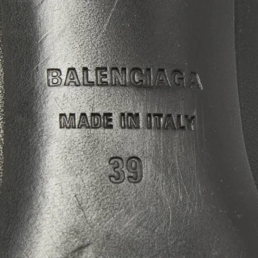 Balenciaga Vintage Pre-owned Leather heels Black Dames