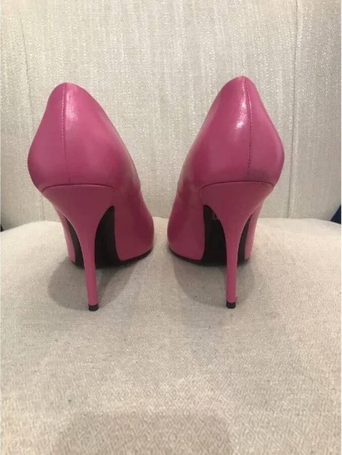 Balenciaga Vintage Pre-owned Leather heels Pink Dames