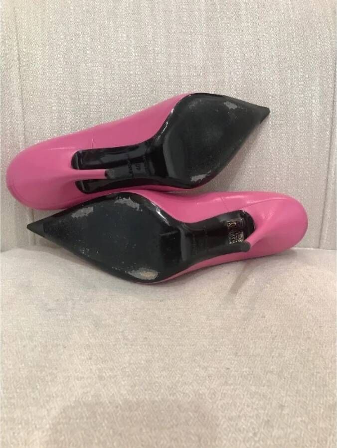 Balenciaga Vintage Pre-owned Leather heels Pink Dames