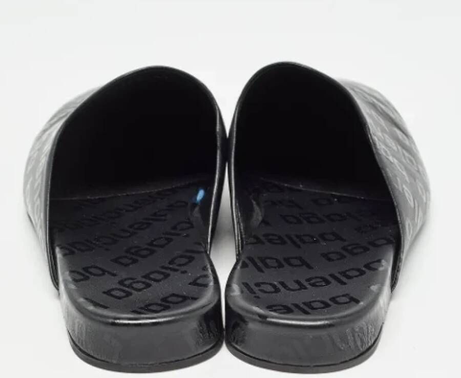 Balenciaga Vintage Pre-owned Leather mules Black Heren