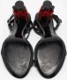 Balenciaga Vintage Pre-owned Leather sandals Black Dames - Thumbnail 6