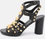 Balenciaga Vintage Pre-owned Leather sandals Black Dames - Thumbnail 2