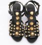 Balenciaga Vintage Pre-owned Leather sandals Black Dames - Thumbnail 3