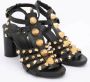 Balenciaga Vintage Pre-owned Leather sandals Black Dames - Thumbnail 4