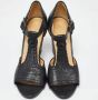 Balenciaga Vintage Pre-owned Leather sandals Black Dames - Thumbnail 3