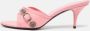 Balenciaga Vintage Pre-owned Leather sandals Pink Dames - Thumbnail 2