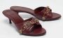 Balenciaga Vintage Pre-owned Leather sandals Red Dames - Thumbnail 4