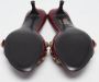 Balenciaga Vintage Pre-owned Leather sandals Red Dames - Thumbnail 6