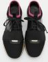 Balenciaga Vintage Pre-owned Leather sneakers Black Dames - Thumbnail 3