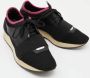 Balenciaga Vintage Pre-owned Leather sneakers Black Dames - Thumbnail 4