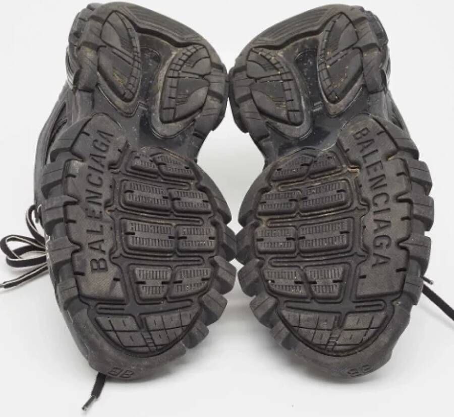 Balenciaga Vintage Pre-owned Leather sneakers Black Dames