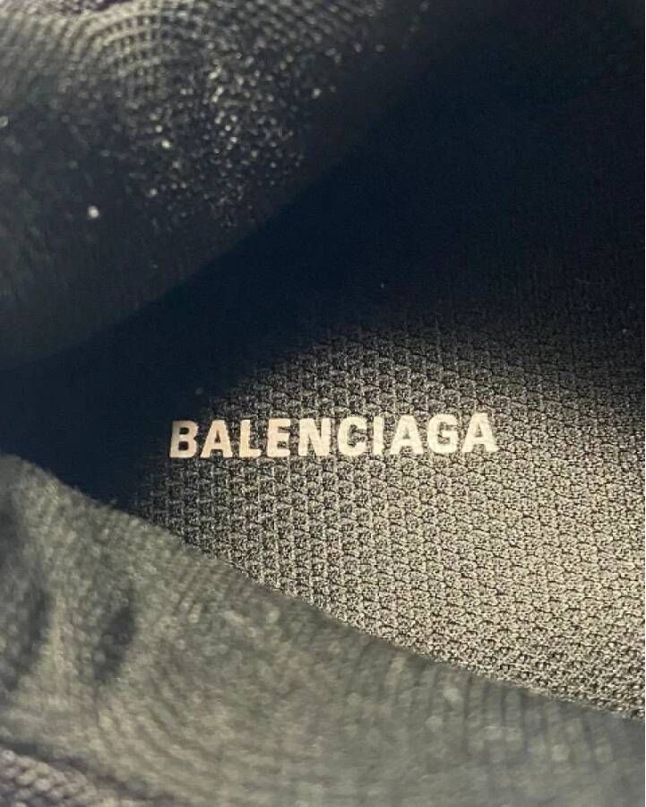 Balenciaga Vintage Pre-owned Leather sneakers Black Dames