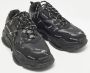 Balenciaga Vintage Pre-owned Leather sneakers Black Heren - Thumbnail 4