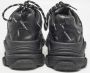 Balenciaga Vintage Pre-owned Leather sneakers Black Heren - Thumbnail 5