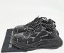 Balenciaga Vintage Pre-owned Leather sneakers Black Heren - Thumbnail 9