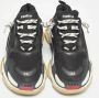 Balenciaga Vintage Pre-owned Leather sneakers Black Heren - Thumbnail 3