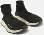 Balenciaga Vintage Pre-owned Leather sneakers Black Heren - Thumbnail 4