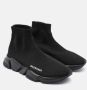 Balenciaga Vintage Pre-owned Leather sneakers Black Heren - Thumbnail 3