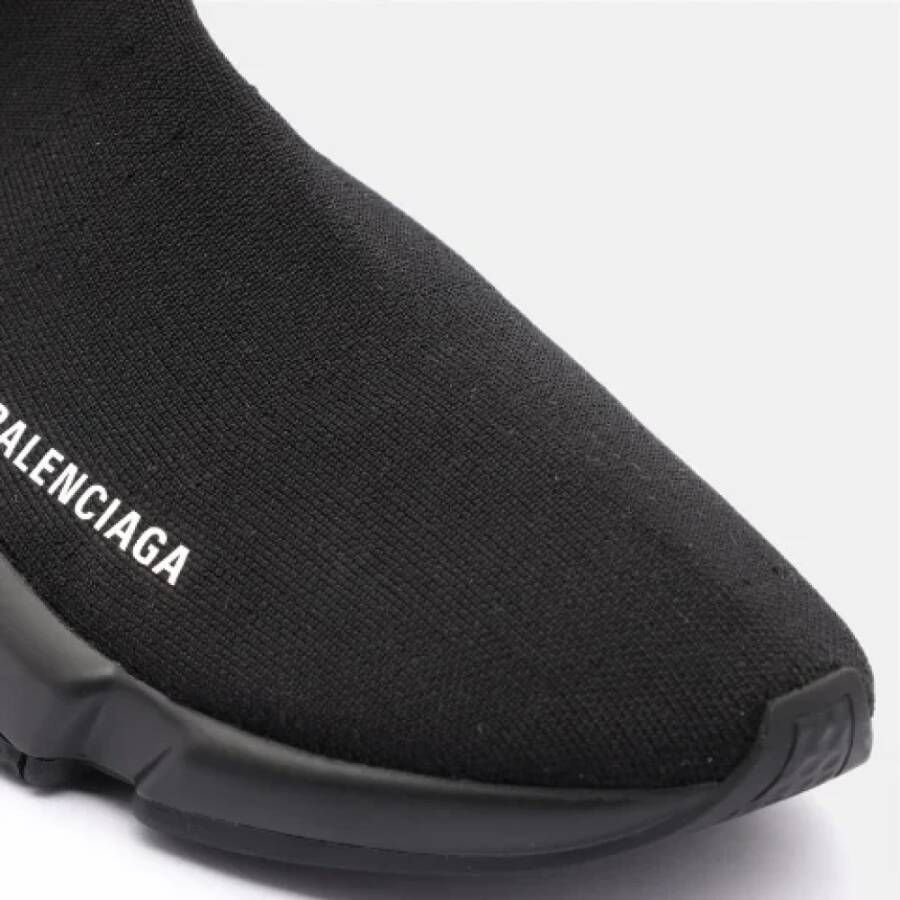 Balenciaga Vintage Pre-owned Leather sneakers Black Heren