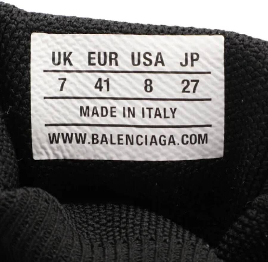 Balenciaga Vintage Pre-owned Leather sneakers Black Heren