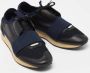 Balenciaga Vintage Pre-owned Leather sneakers Blue Heren - Thumbnail 3