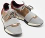 Balenciaga Vintage Pre-owned Leather sneakers Gray Dames - Thumbnail 3