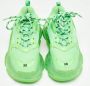 Balenciaga Vintage Pre-owned Leather sneakers Green Dames - Thumbnail 2