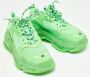 Balenciaga Vintage Pre-owned Leather sneakers Green Dames - Thumbnail 3