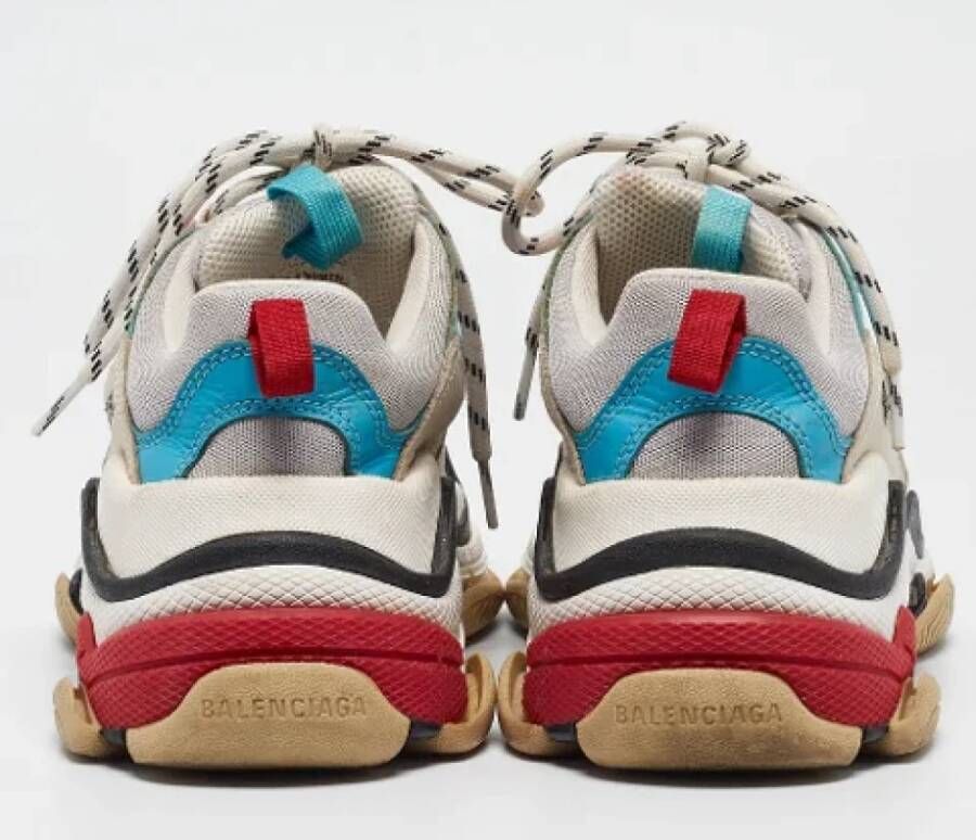 Balenciaga Vintage Pre-owned Leather sneakers Multicolor Dames