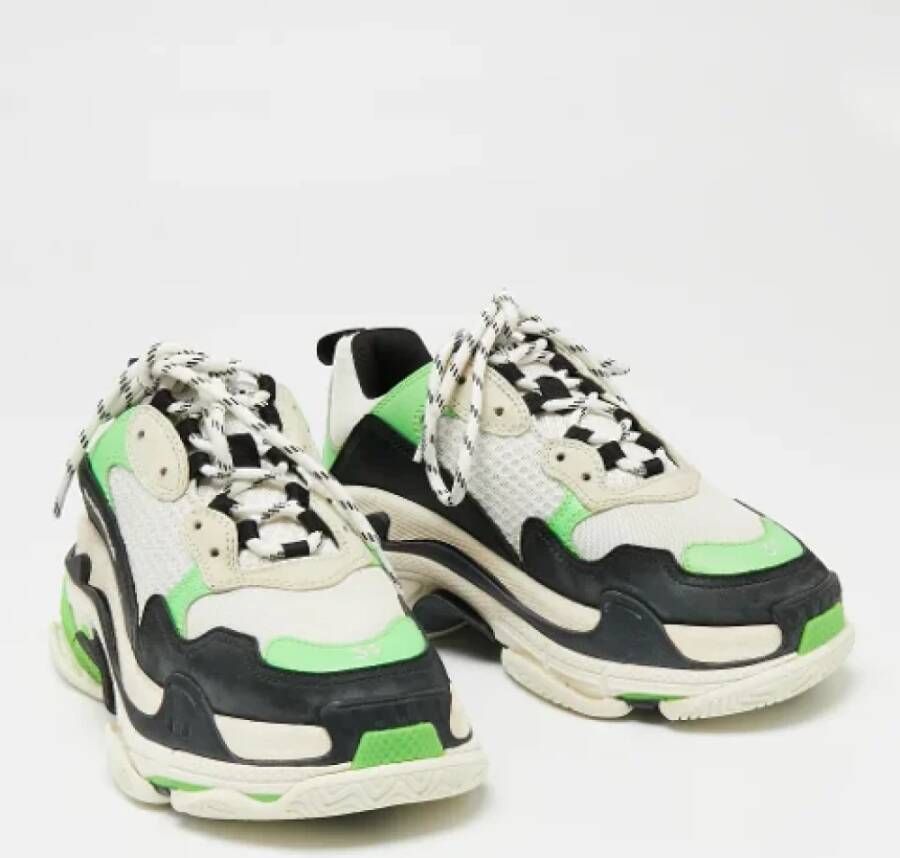 Balenciaga Vintage Pre-owned Leather sneakers Multicolor Dames