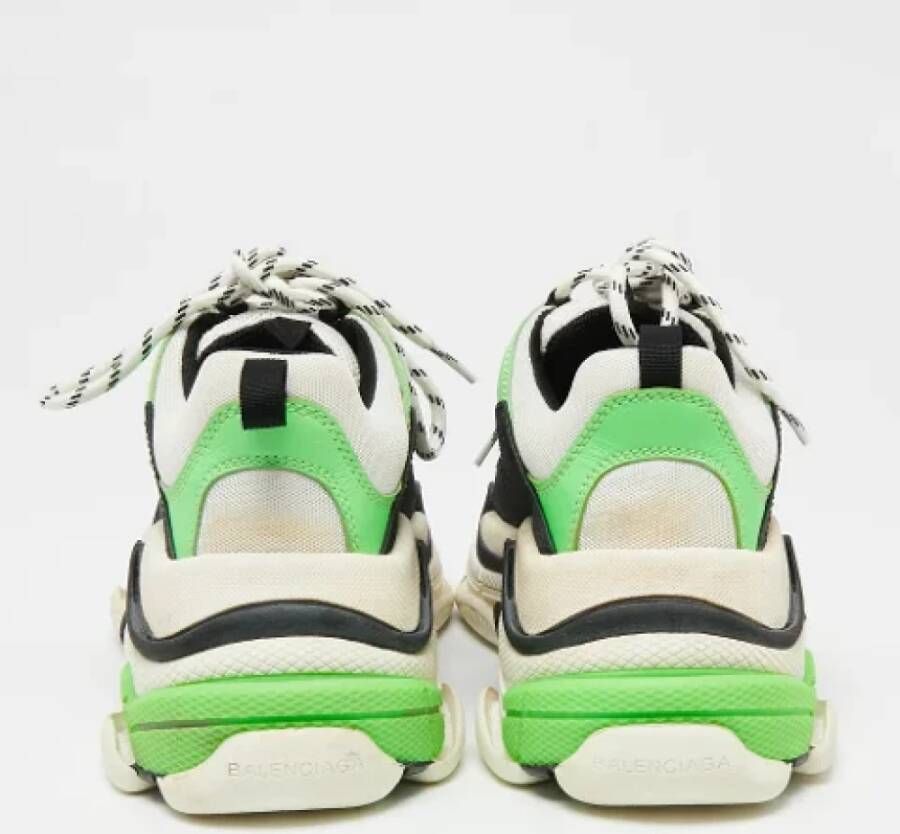 Balenciaga Vintage Pre-owned Leather sneakers Multicolor Dames