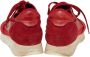 Balenciaga Vintage Pre-owned Leather sneakers Red Dames - Thumbnail 3