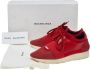 Balenciaga Vintage Pre-owned Leather sneakers Red Dames - Thumbnail 7