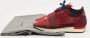 Balenciaga Vintage Pre-owned Leather sneakers Red Dames - Thumbnail 9