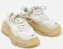 Balenciaga Vintage Pre-owned Leather sneakers White Dames - Thumbnail 4