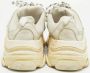 Balenciaga Vintage Pre-owned Leather sneakers White Heren - Thumbnail 5