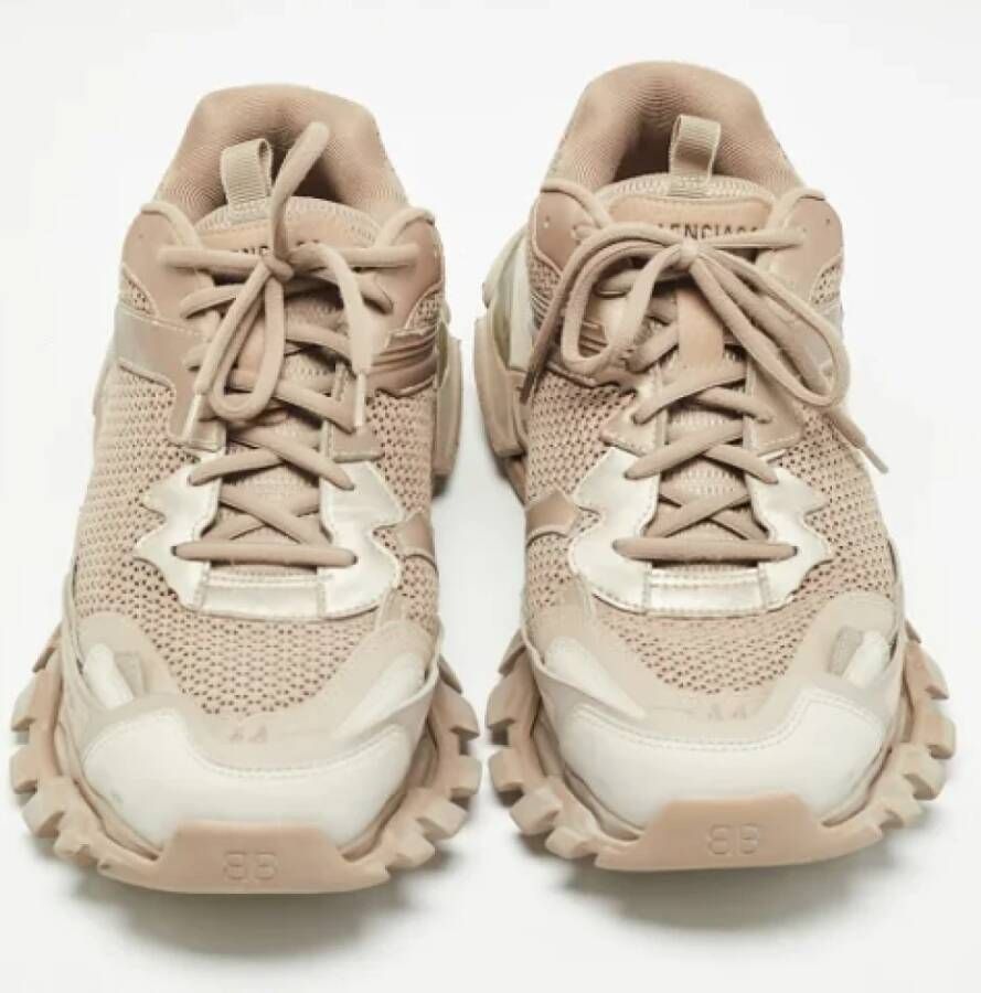 Balenciaga Vintage Pre-owned Mesh sneakers Beige Dames