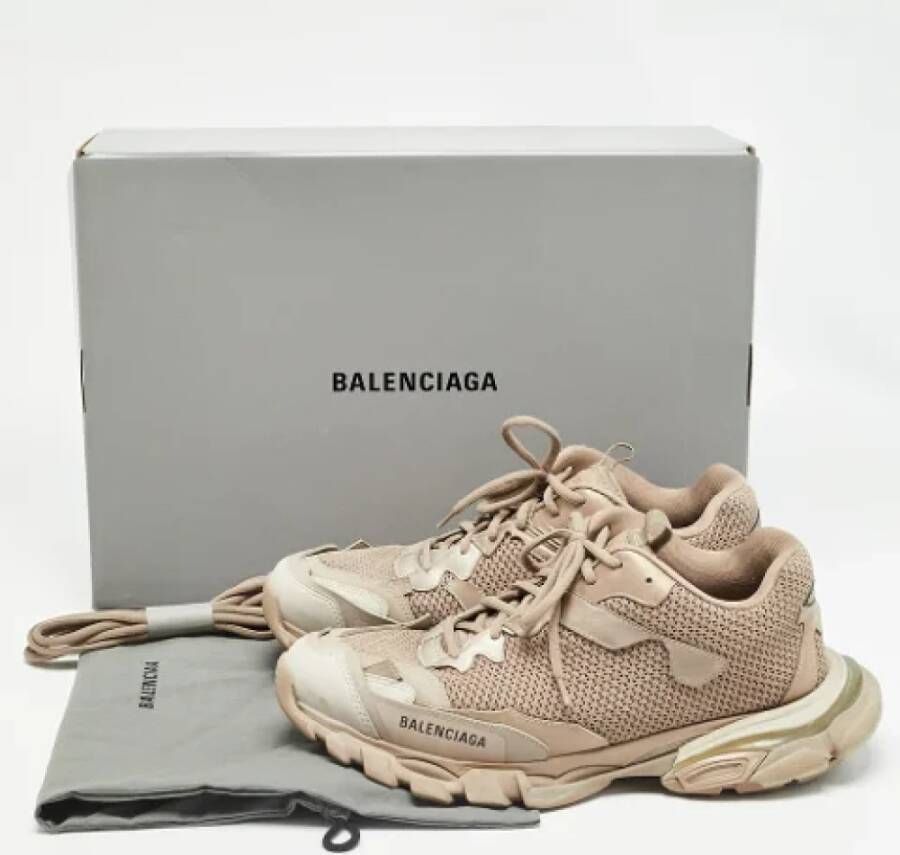 Balenciaga Vintage Pre-owned Mesh sneakers Beige Dames