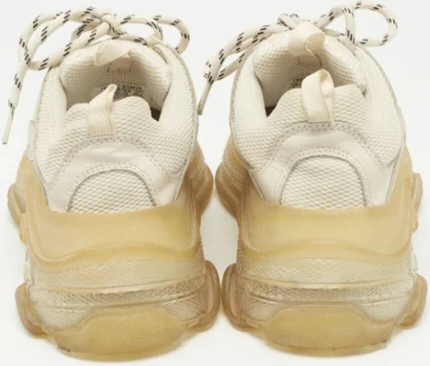 Balenciaga Vintage Pre-owned Mesh sneakers Beige Dames