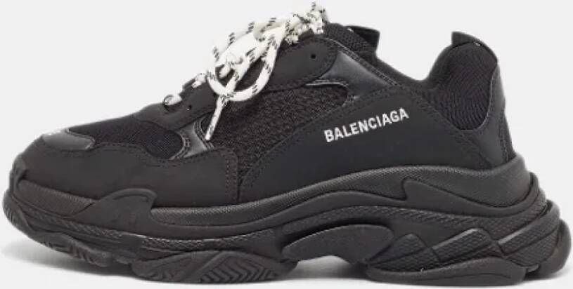 Balenciaga Vintage Pre-owned Mesh sneakers Black Heren