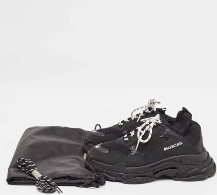 Balenciaga Vintage Pre-owned Mesh sneakers Black Heren