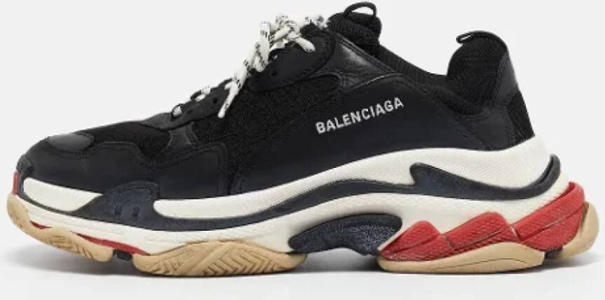 Balenciaga Vintage Pre-owned Mesh sneakers Black Heren