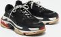 Balenciaga Vintage Pre-owned Mesh sneakers Black Heren - Thumbnail 4