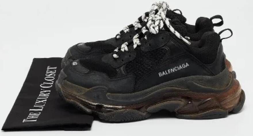 Balenciaga Vintage Pre-owned Mesh sneakers Black Heren