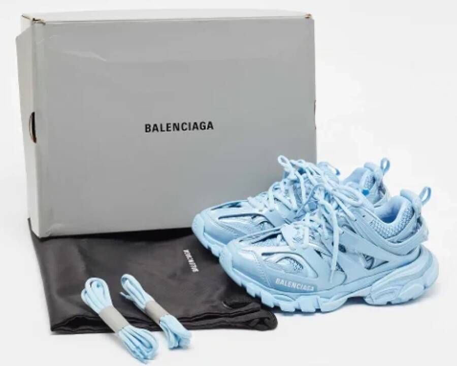 Balenciaga Vintage Pre-owned Mesh sneakers Blue Dames