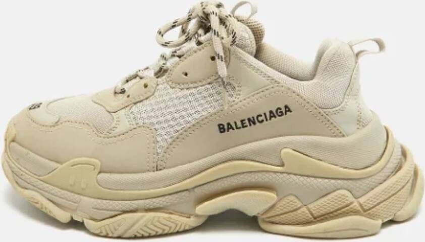 Balenciaga Vintage Pre-owned Mesh sneakers Gray Dames