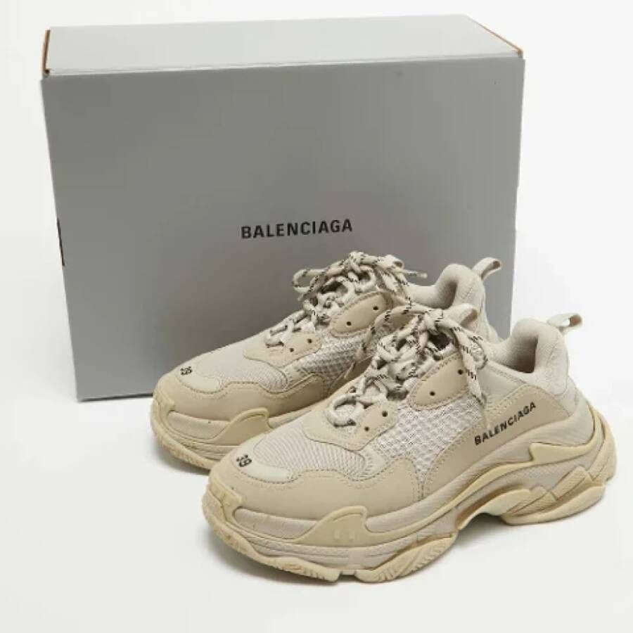 Balenciaga Vintage Pre-owned Mesh sneakers Gray Dames