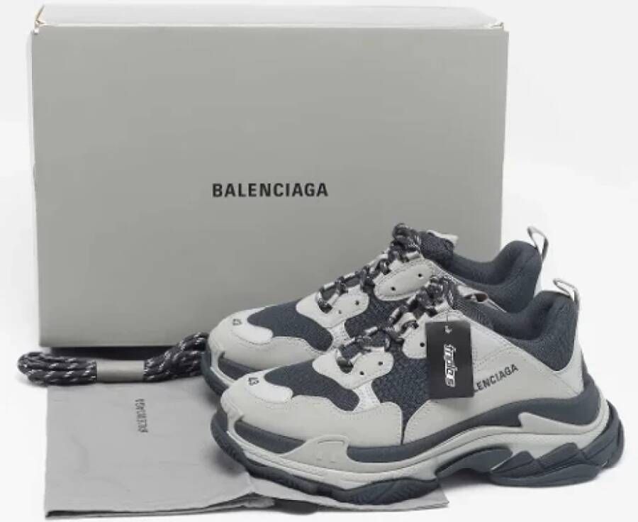 Balenciaga Vintage Pre-owned Mesh sneakers Gray Heren