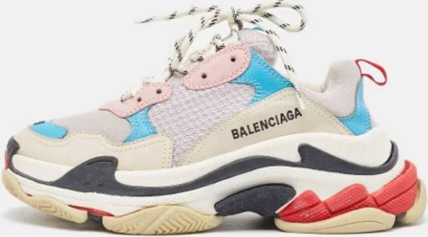 Balenciaga Vintage Pre-owned Mesh sneakers Multicolor Dames